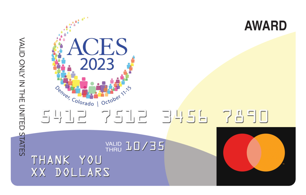 Aces Custom MasterCard Debit Card Layout